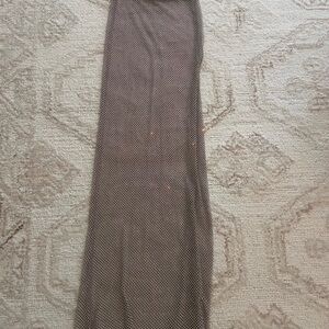 Zara crystalized sheer skirt
